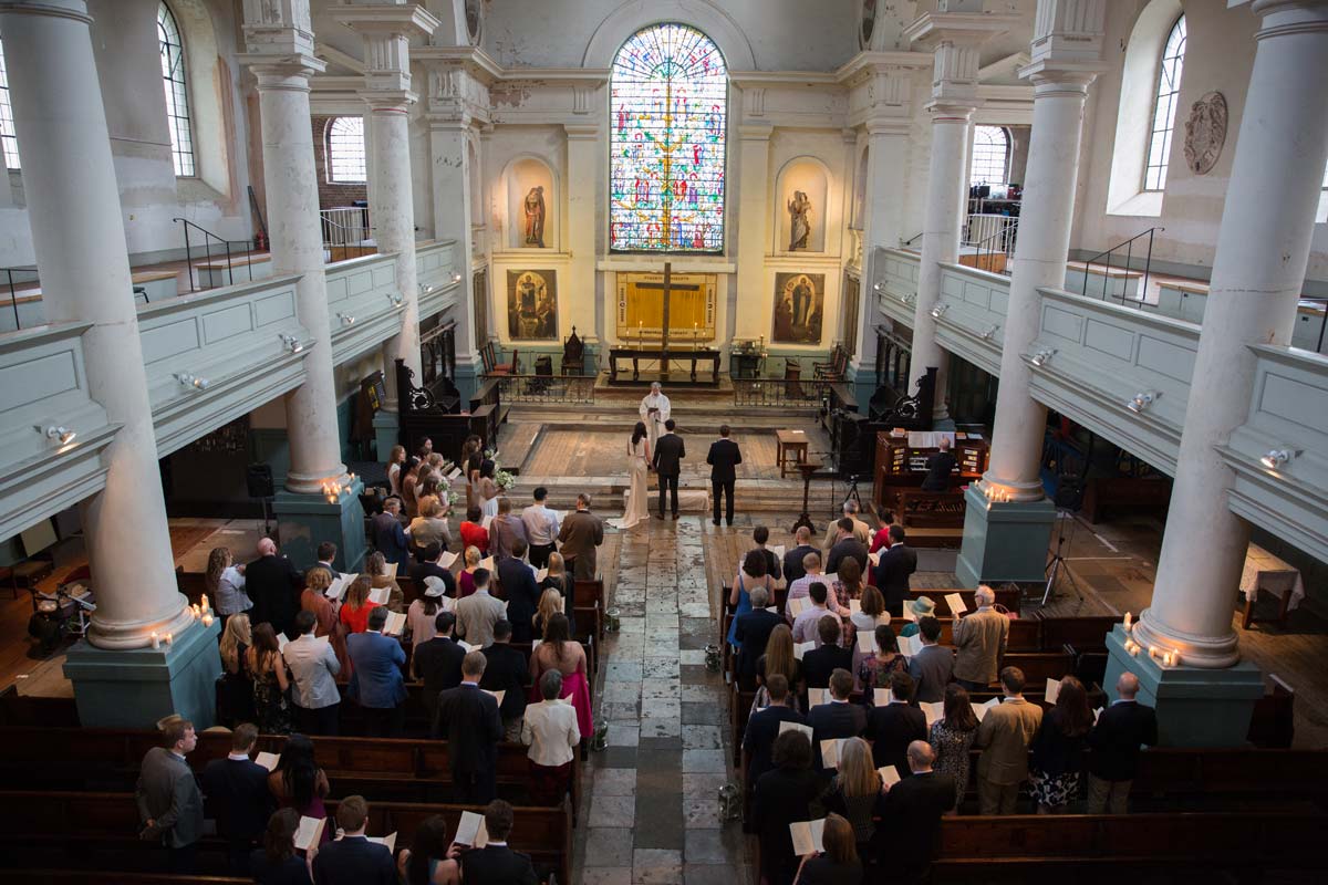 London Church Weddings, to home counties and beyond