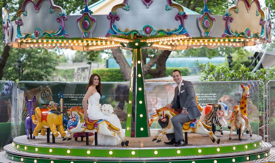 London Wedding Carousels, we love them! London Wedding Photographers