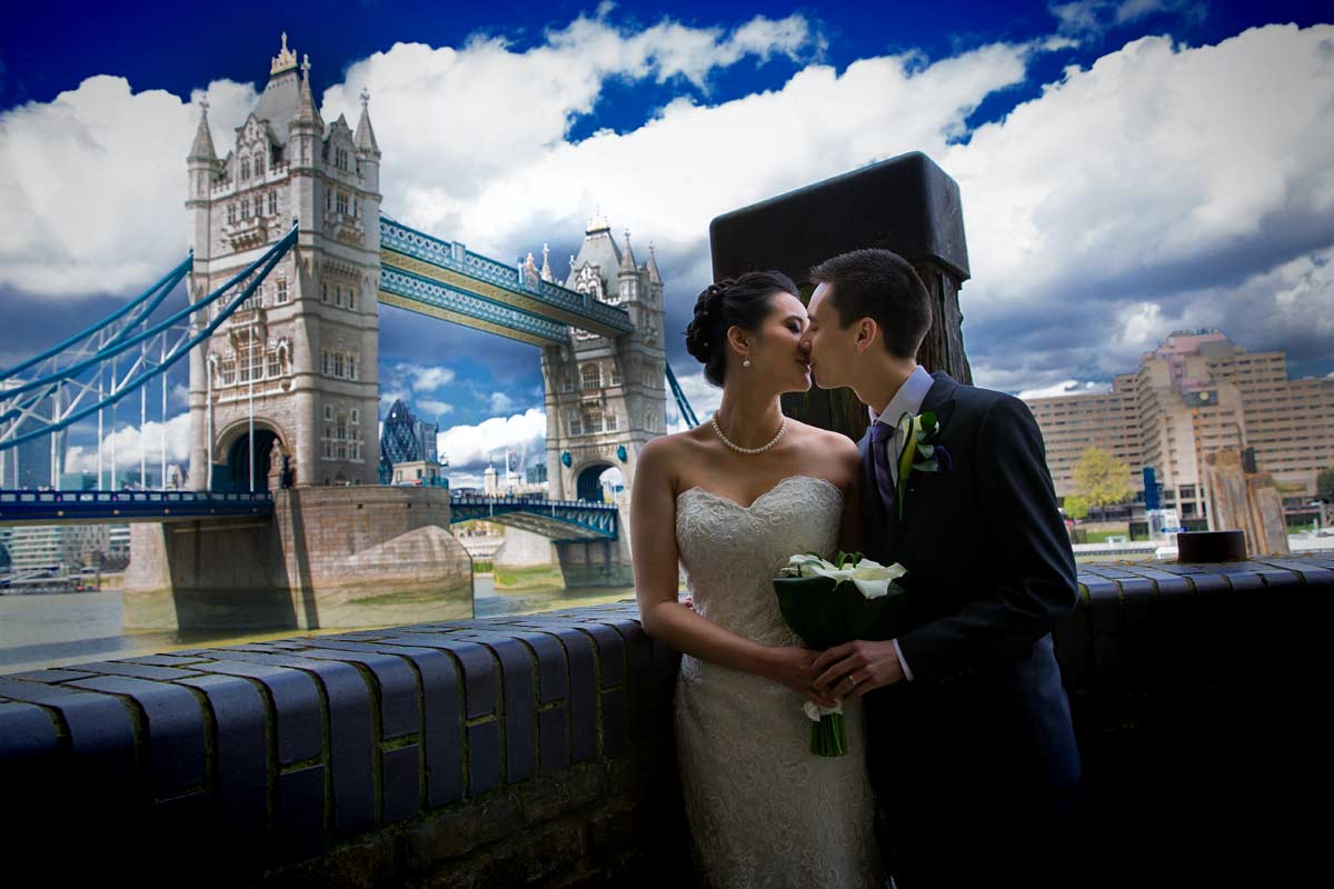 Tower Bridge wedding photographer London