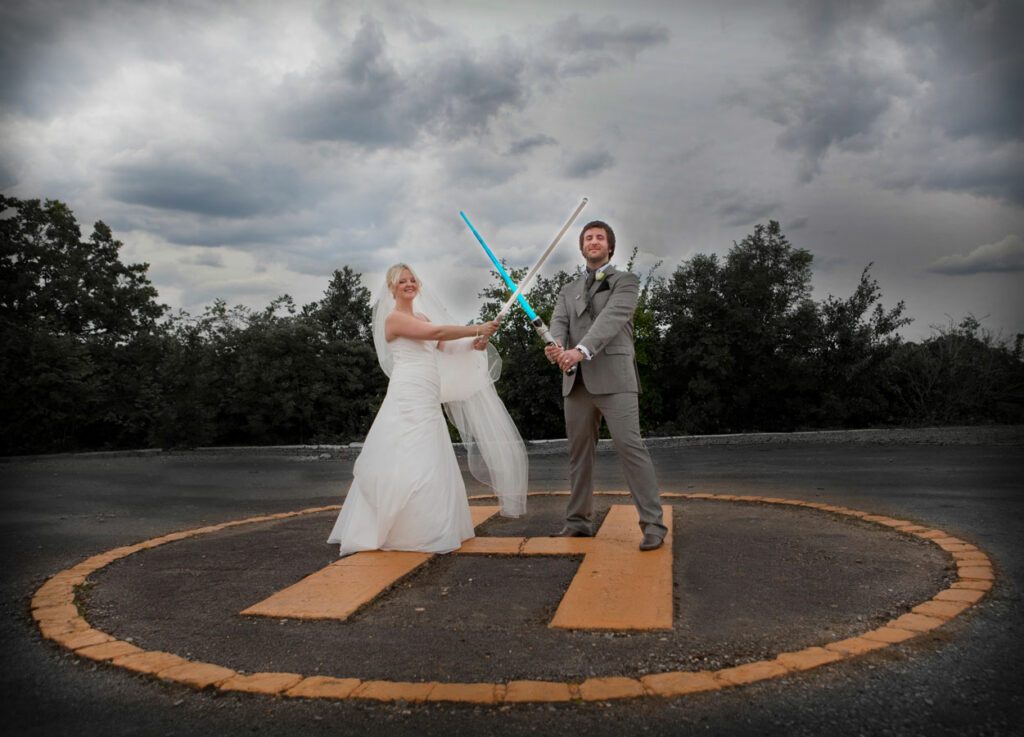 star wars themed wedding image Enfield