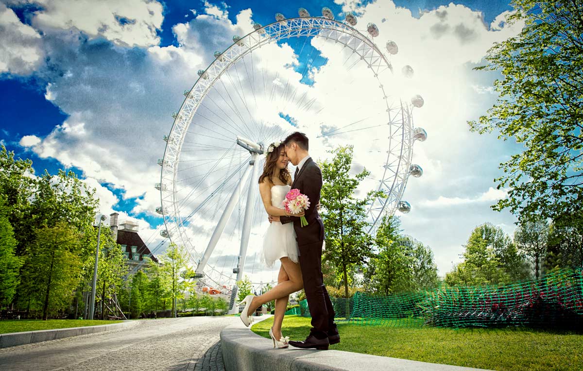 London Eye Wedding Photographers image