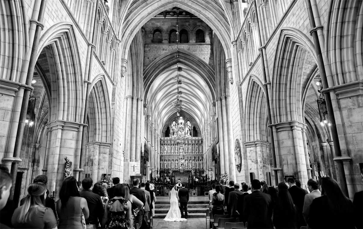 Southwark cathedral wedding ceremony