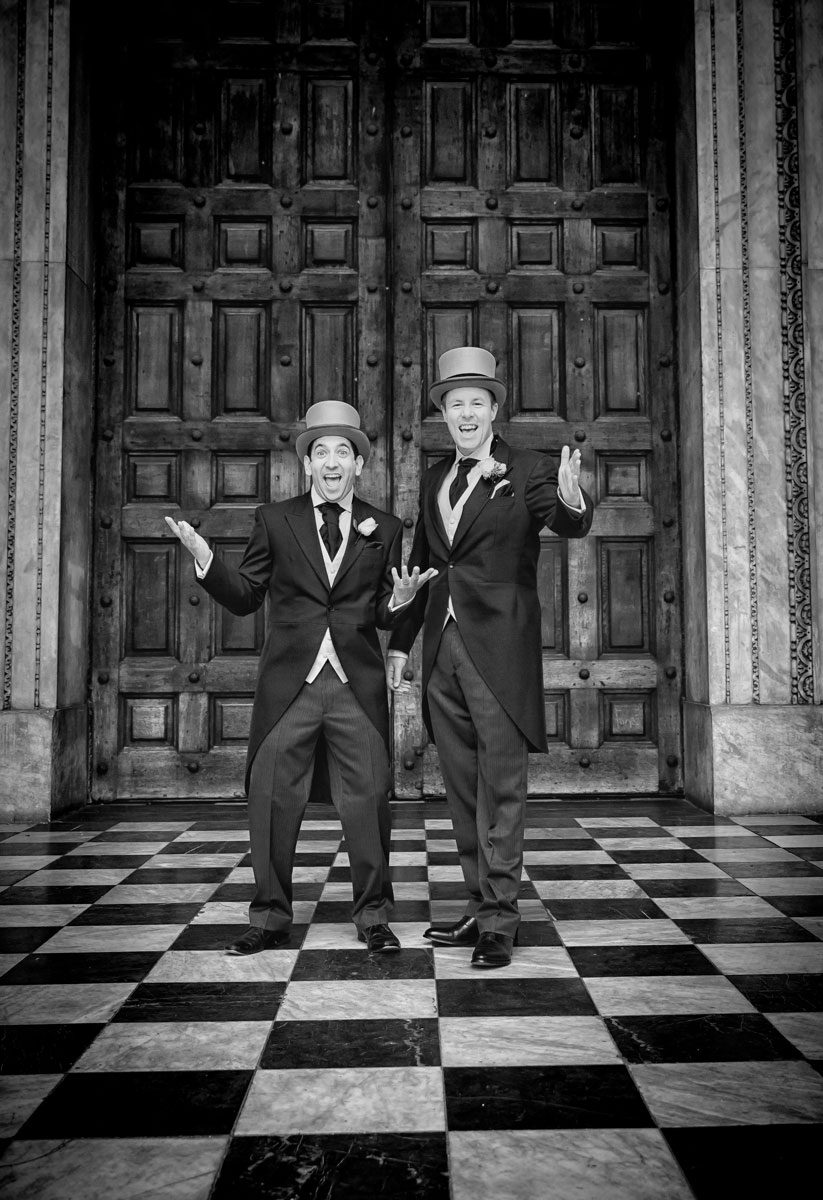 St Paul's Cathedral Wedding Photographers & Skinners Hall Reception London Wedding Photographers