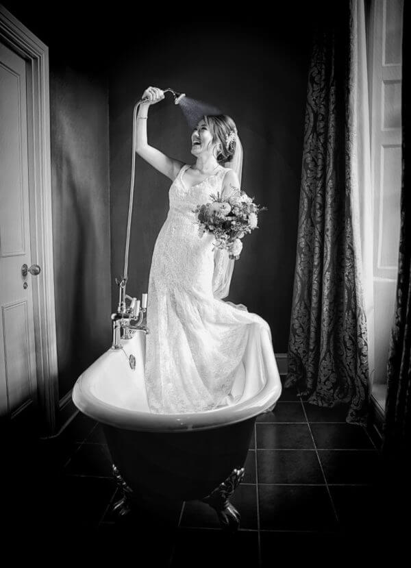 Bridal shower at Stoke Place wedding