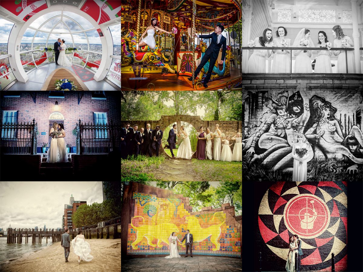 London-wedding-photography-collage-image