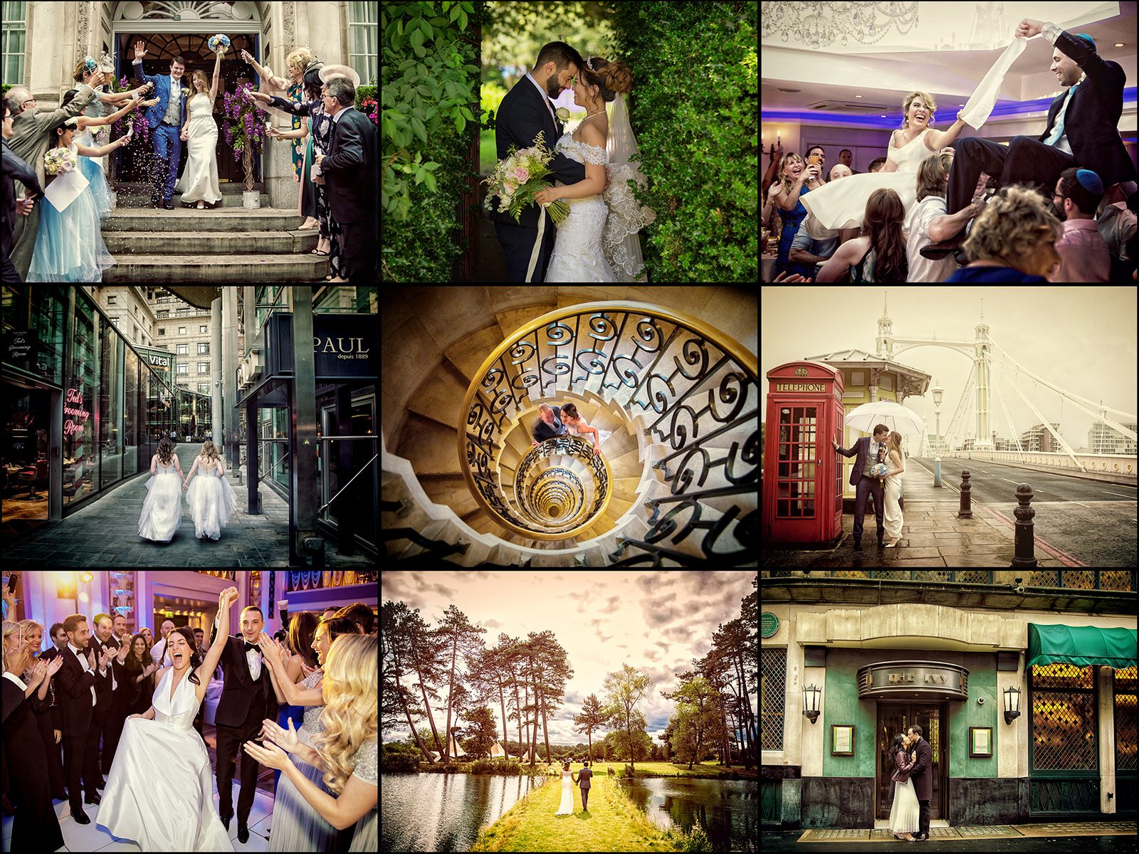 More of our favourite wedding images from in and around London in the past year London Wedding Photographers