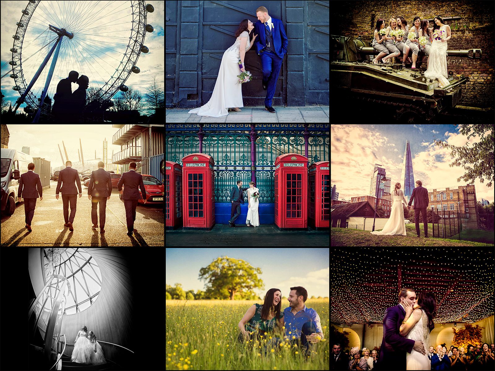 London wedding photographer prices page image collage one