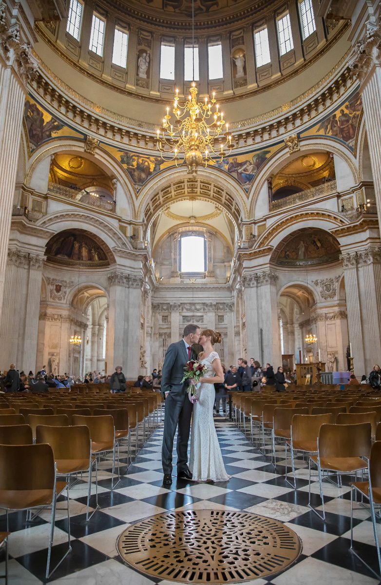 St Paul's Cathedral Wedding ceremony and Smithfield Reception at The Butchers Hook and Cleaver London Wedding Photographers