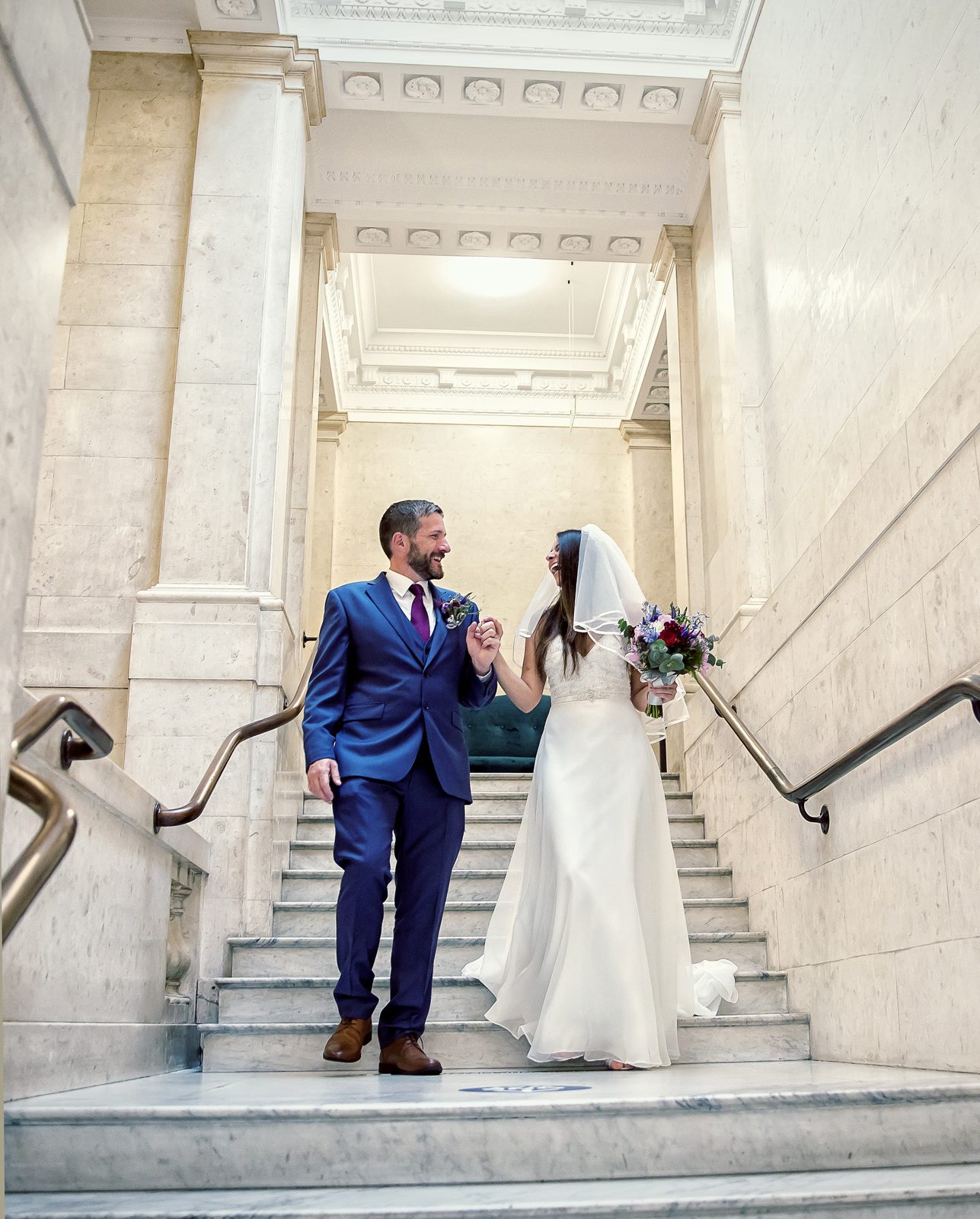 Weddings at Old Marylebone Town Hall 2021 style London Wedding Photographers